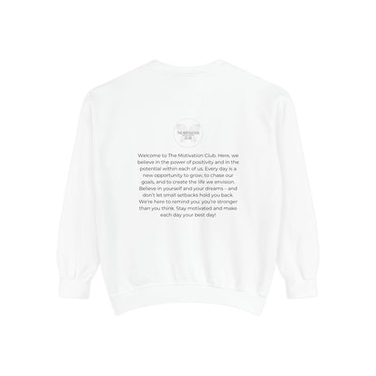 Motivation Club Sweatshirt – Dein täglicher Inspirations-Boost.