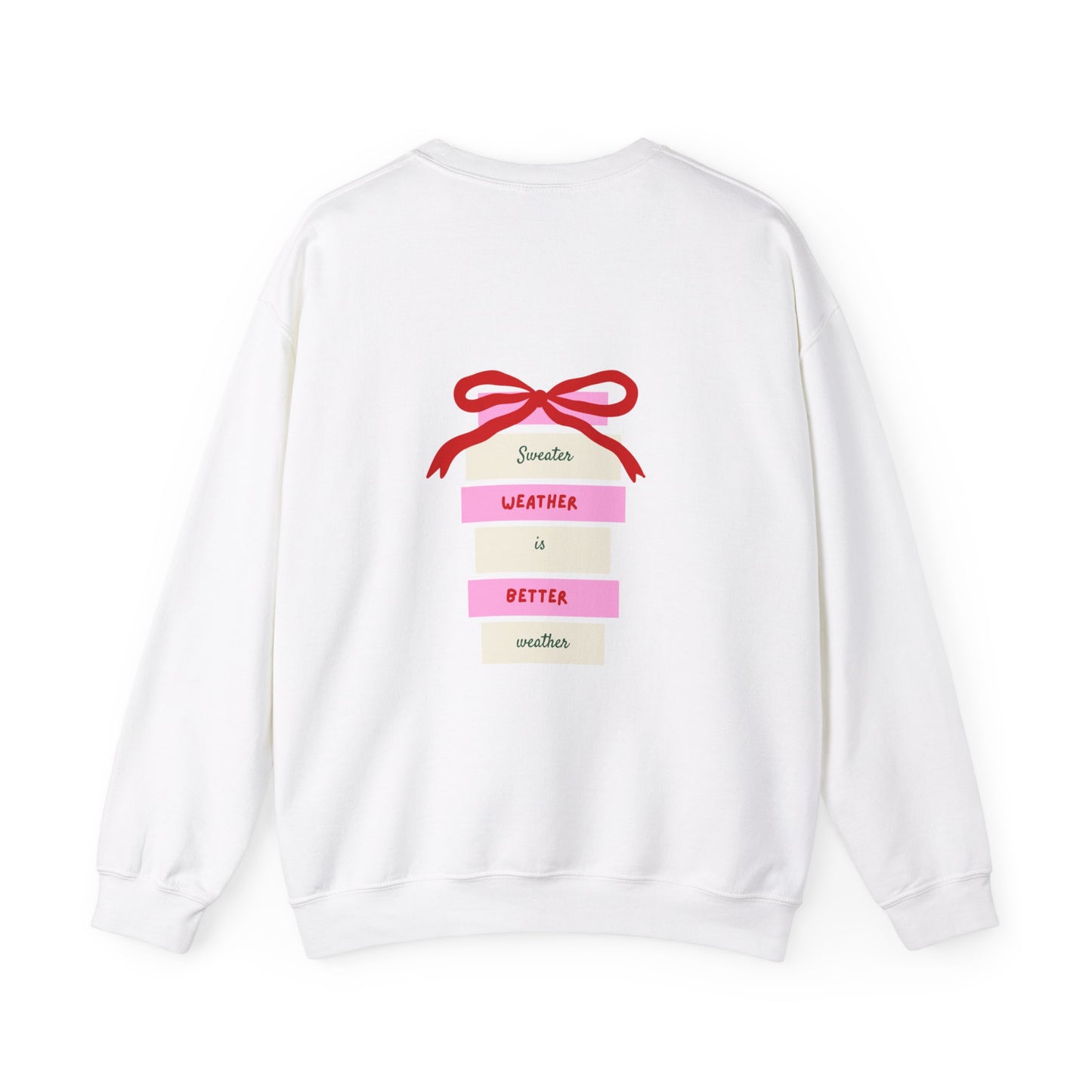 Gemütlich durch den Winter: Crewneck mit Weihnachts-Quotes