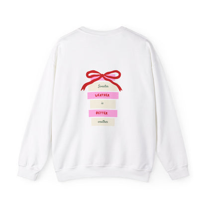 Gemütlich durch den Winter: Crewneck mit Weihnachts-Quotes