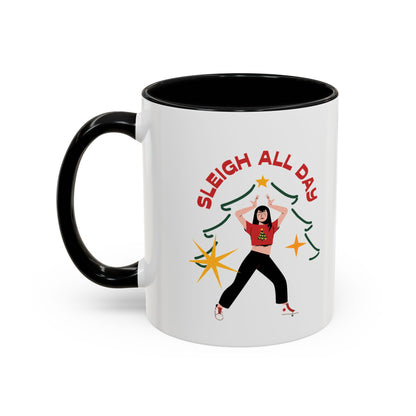 Sleigh All Day – Deine inspirierende Weihnachts-Tasse