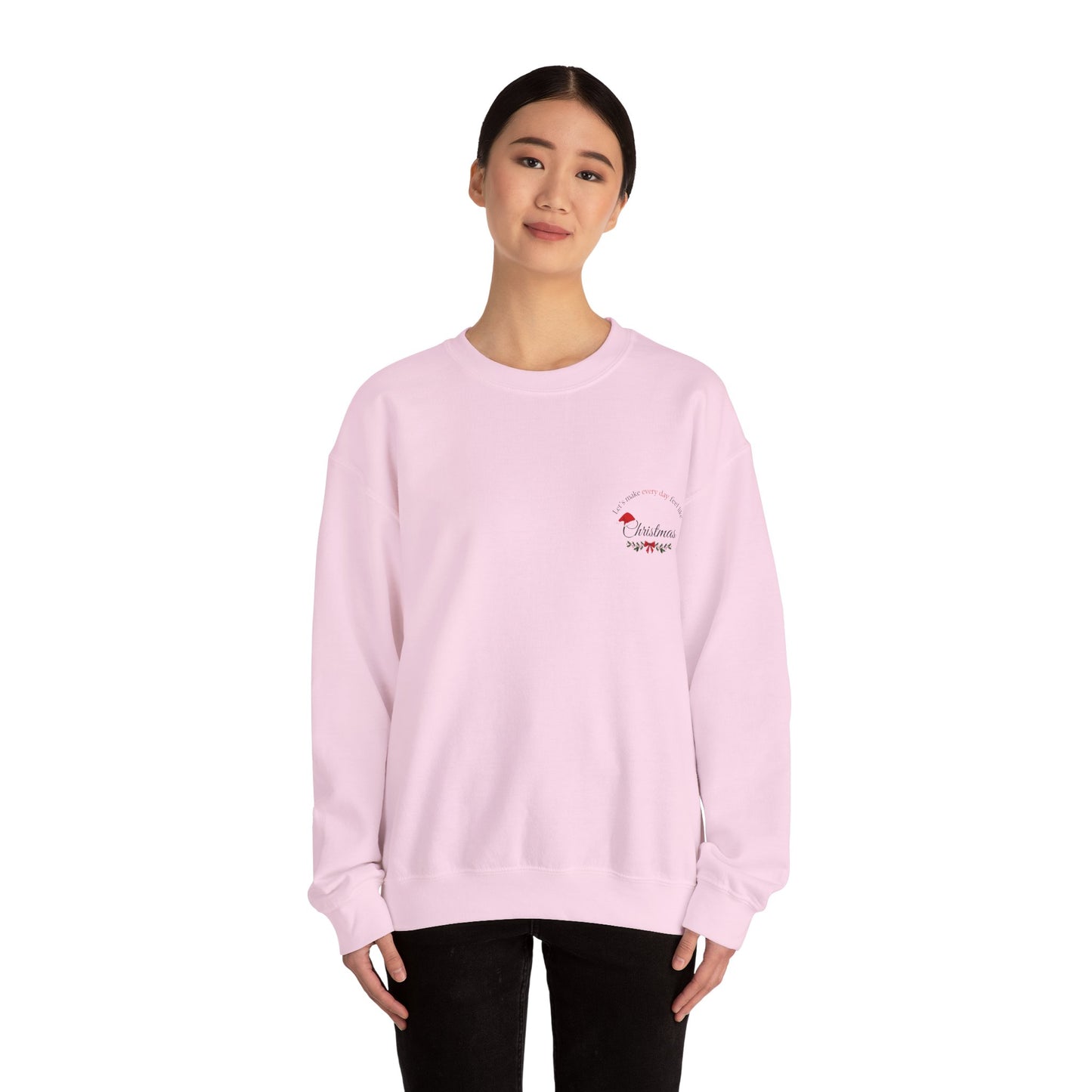 Gemütlich durch den Winter: Crewneck mit Weihnachts-Quotes