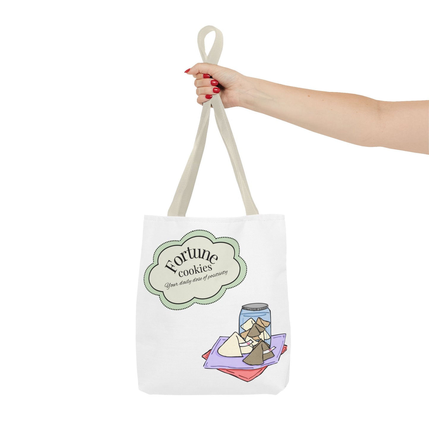 Fortune Cookie Tote Bag – Deine tägliche Dosis Positivität