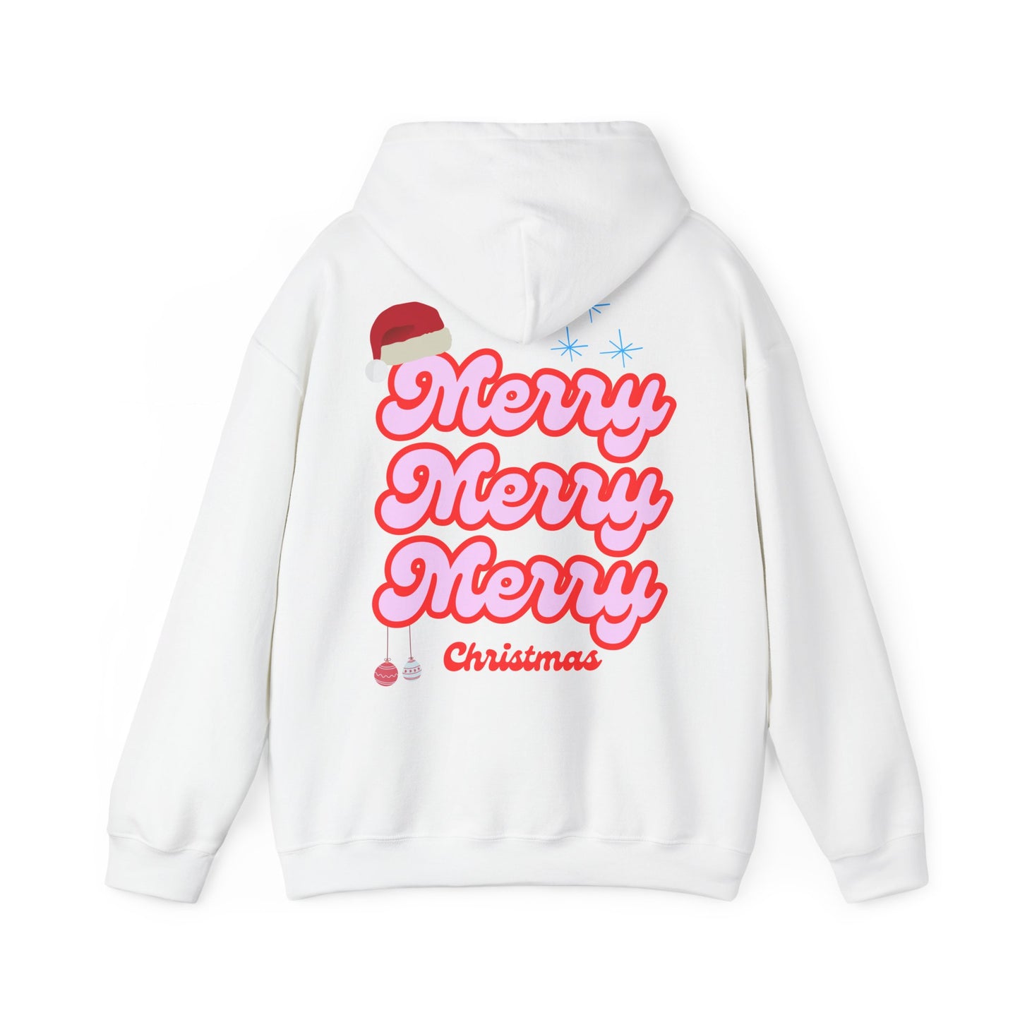 Weihnachtlicher Hoodie – Merry Merry Merry Christmas