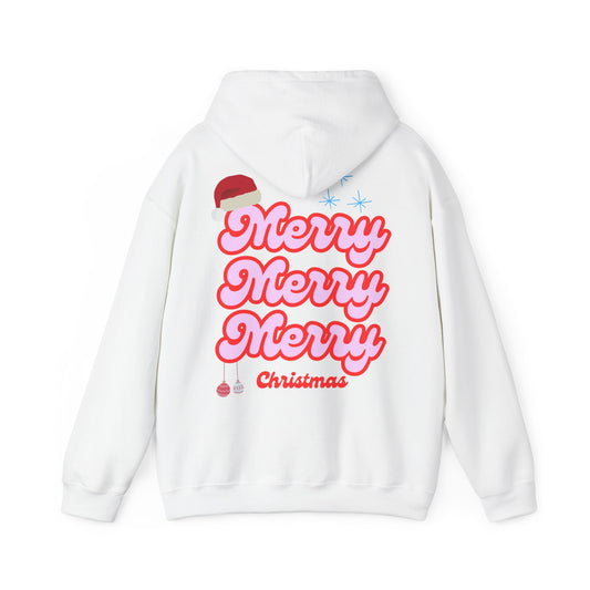 Weihnachtlicher Hoodie – Merry Merry Merry Christmas