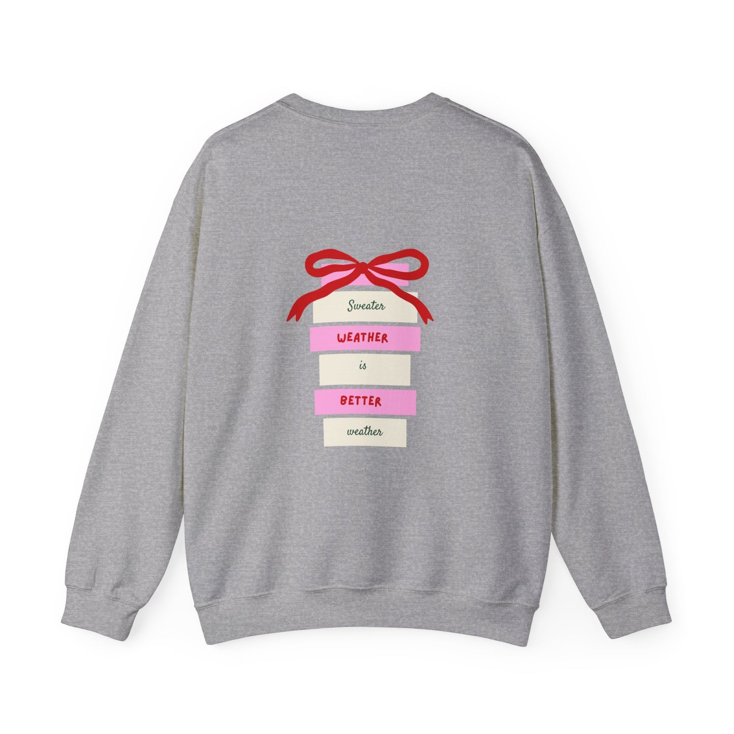 Gemütlich durch den Winter: Crewneck mit Weihnachts-Quotes