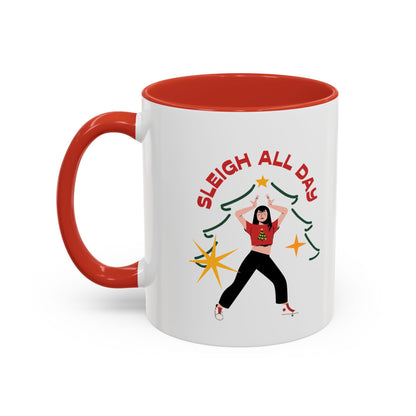 Sleigh All Day – Deine inspirierende Weihnachts-Tasse