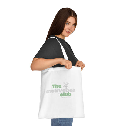 Stylische Cotton Tote mit Quote – Werde Teil von 'The Motivation Club'