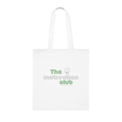 Stylische Cotton Tote mit Quote – Werde Teil von 'The Motivation Club'