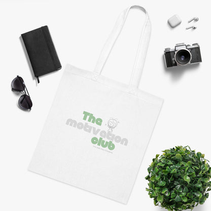 Stylische Cotton Tote mit Quote – Werde Teil von 'The Motivation Club'