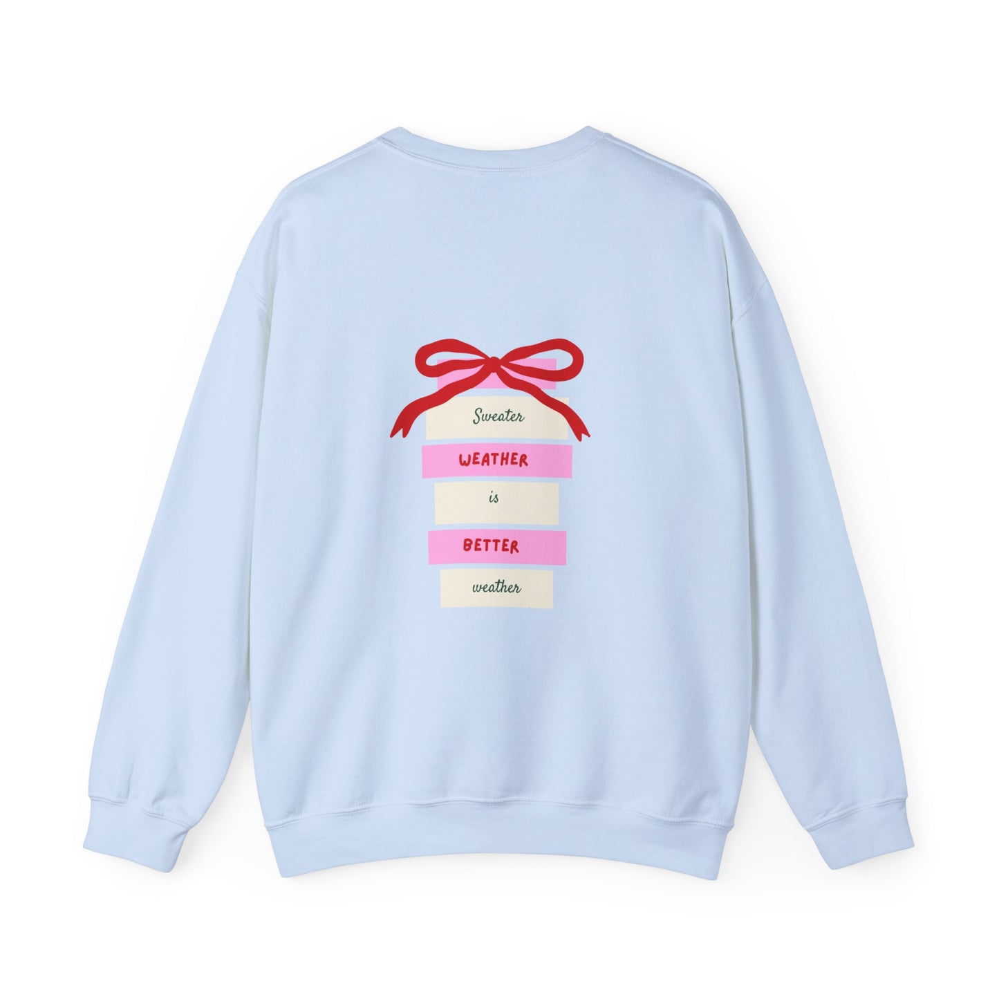 Gemütlich durch den Winter: Crewneck mit Weihnachts-Quotes